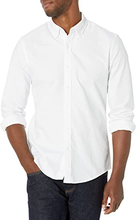 Load image into Gallery viewer, Essentials Men&#39;s Slim-Fit Long-Sleeve Pocket Oxford Shirt