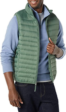 Load image into Gallery viewer, Essentials Men&#39;s Lightweight Water-Resistant Packable Puffer Vest, Multipacks