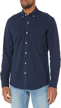 Load image into Gallery viewer, Essentials Men&#39;s Slim-Fit Long-Sleeve Pocket Oxford Shirt