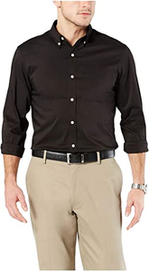 Men's Classic Fit Long Sleeve Signature Comfort Flex Shirt (Standard and Big & Tall)