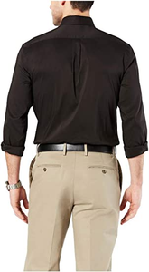 Men's Classic Fit Long Sleeve Signature Comfort Flex Shirt (Standard and Big & Tall)