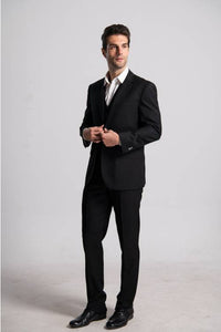 Men's Black Tuxedo Suit Slim Fit Blazer and Pants