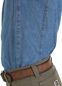 Workwear Men's Logger Twill Long Sleeve Workshirt