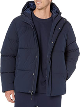 Load image into Gallery viewer, Essentials Men&#39;s Mid-Length Hooded Puffer