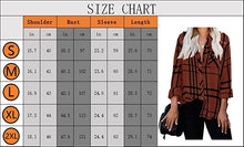 Load image into Gallery viewer, Women&#39;s Long Sleeve V-Neck Stripes Casual Blouses Pocket Button Down Shirt Tops