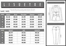 Load image into Gallery viewer, Women’s Two Pieces Blazer Office Lady Suit Set Work Blazer Jacket and Pant