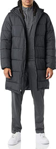 Essentials Men's Longer-Length Heavyweight Hooded Puffer Jacket